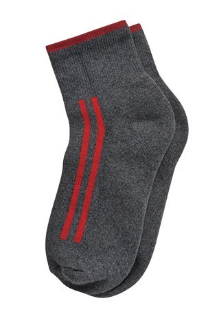 Pack of 2 Unisex Ankle Terry Socks